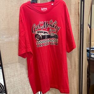 Garage Red Gas Monkey Men's T-Shirt